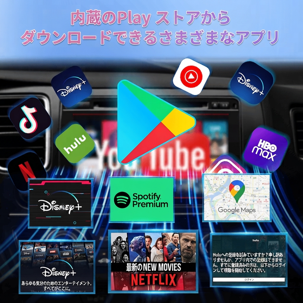 6 Max Ultra AI Box|Android 15 ワイヤレス CarPlay & Android Auto 対応 車載マルチメディアアダプター - 画像 (6)